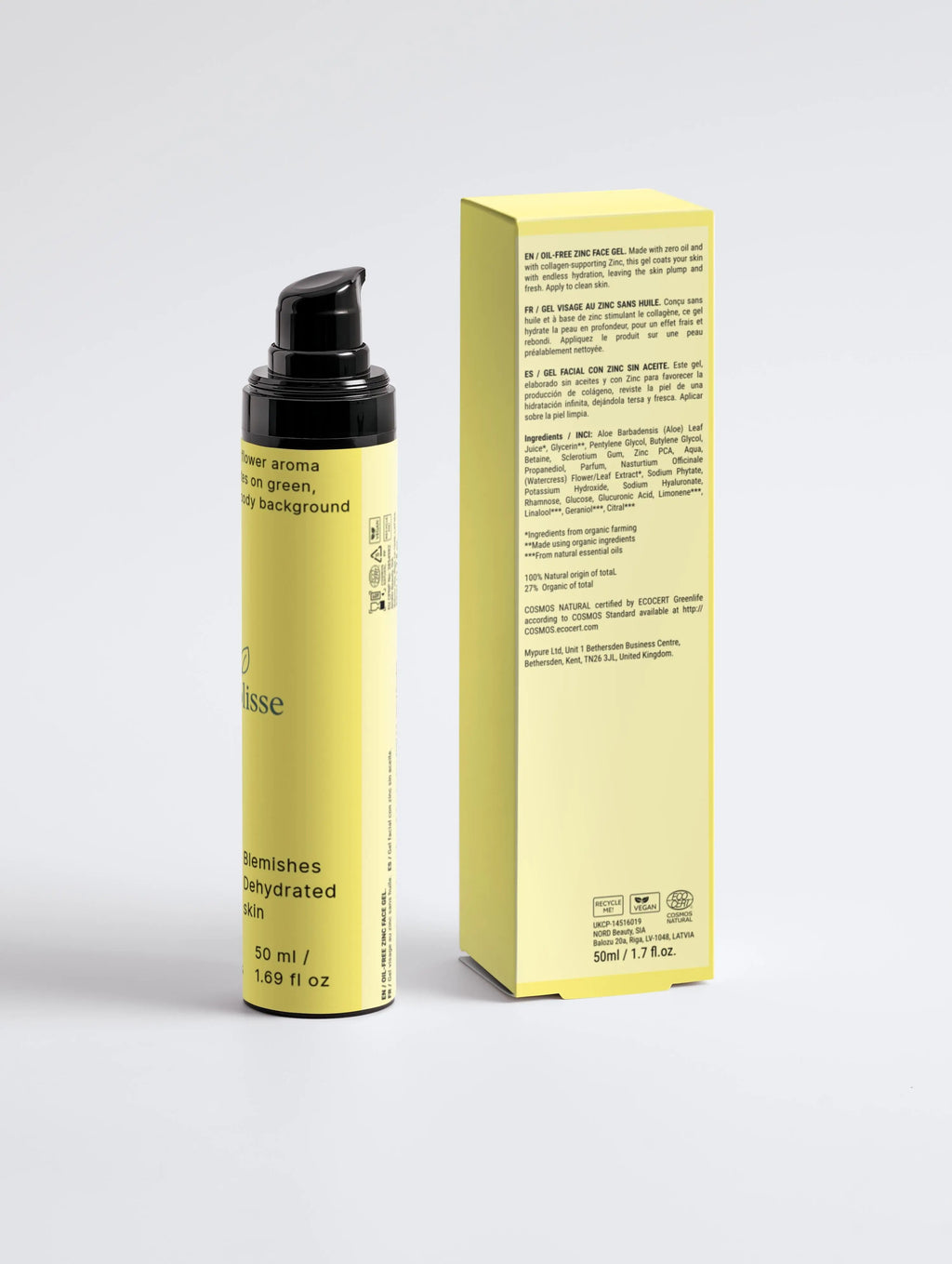 Oil-Free Zinc Face Gel for Men Selfnamed