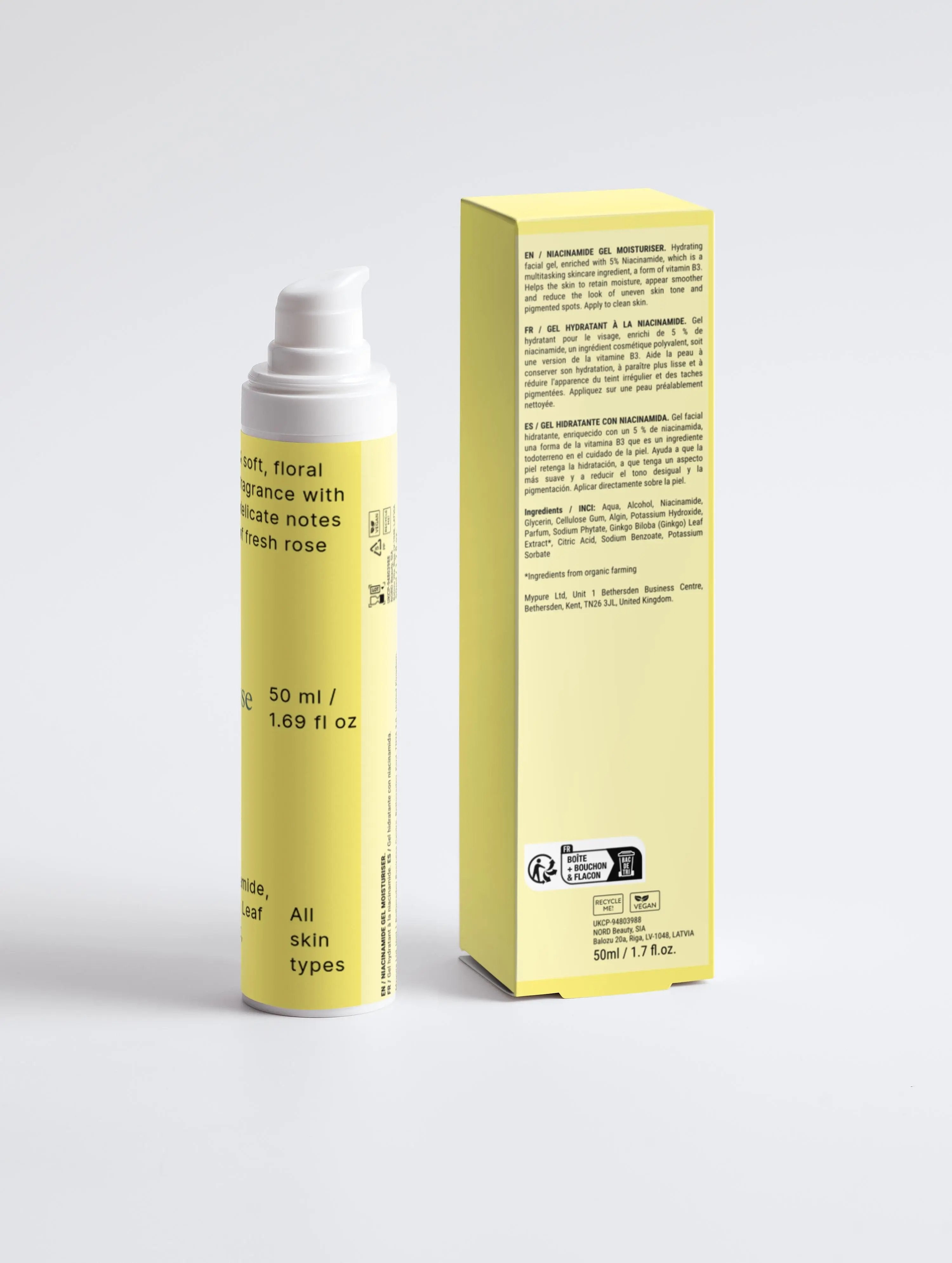 Niacinamide Gel Moisturiser Selfnamed