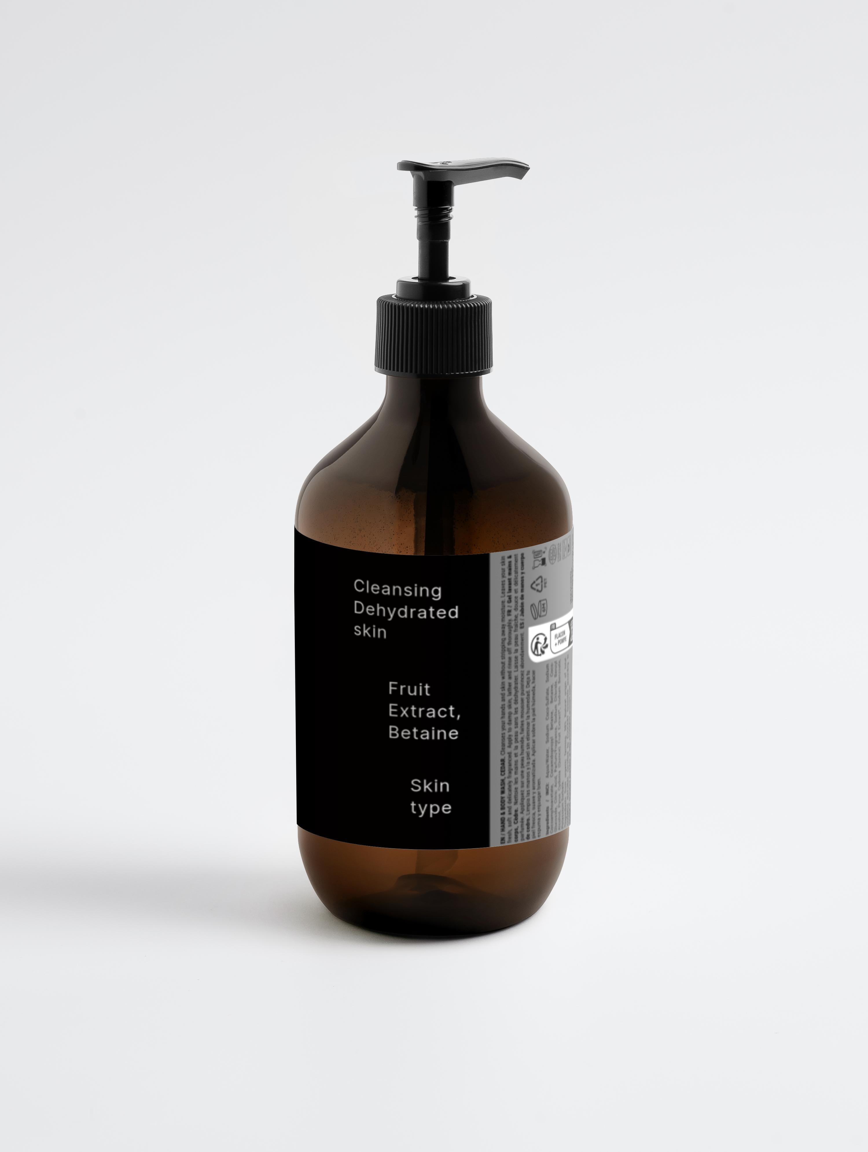Hand & Body Wash, Peppermint & Dark Cedar Selfnamed